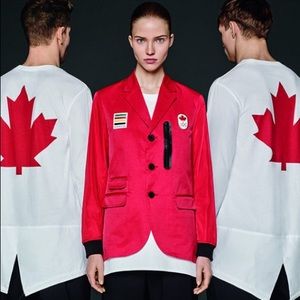 Dsquared2 Women’s Opening Ceremony Jacket, Red, size S